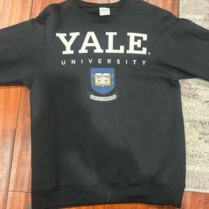 yale university unisex crewneck hoodie